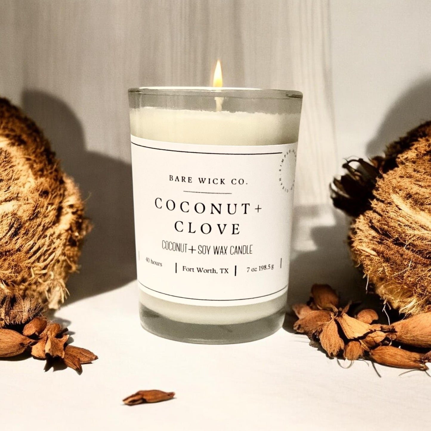 Coconut + Clove 7 oz Candle