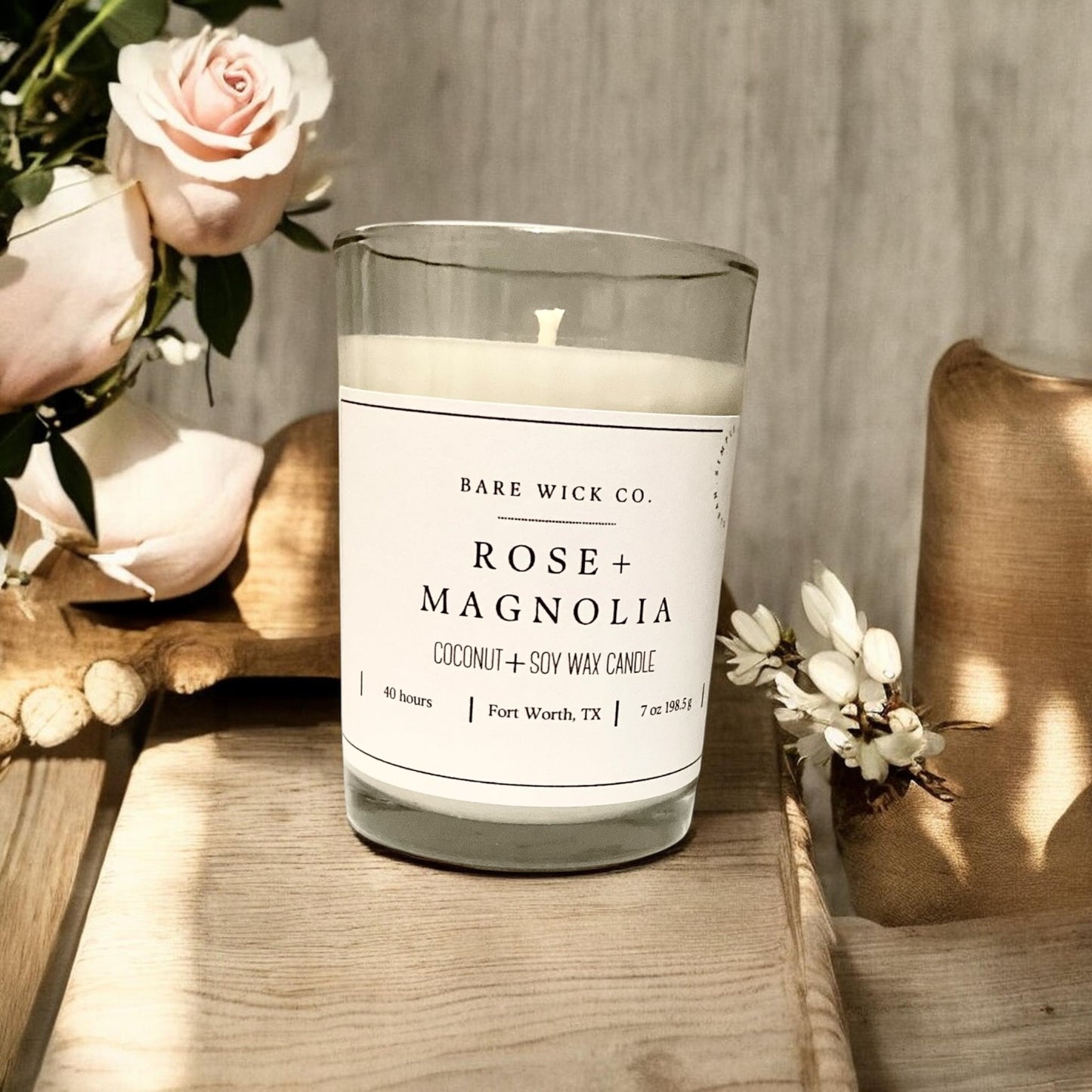 Rose + Magnolia 7 oz Candle