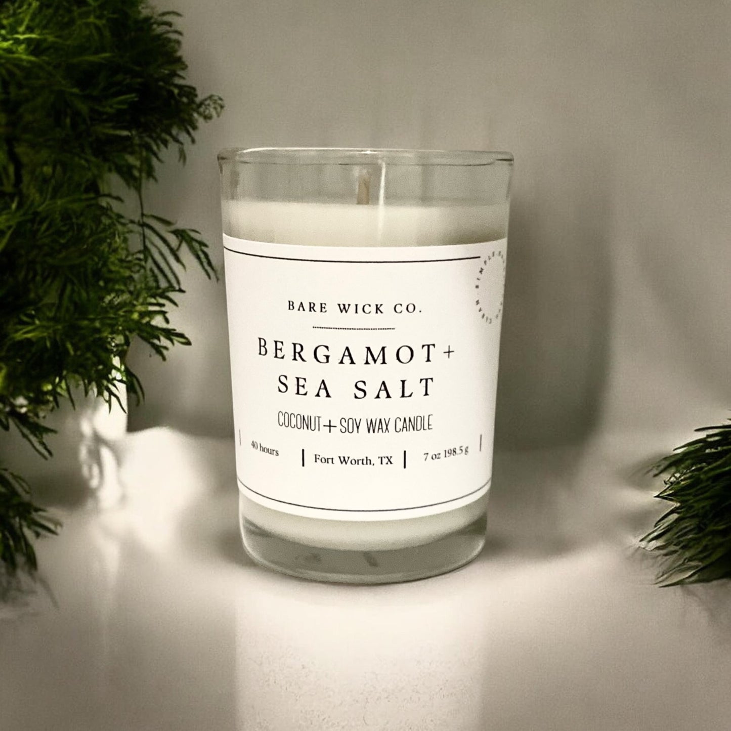 Bergamot + Sea Salt 7 oz Candle