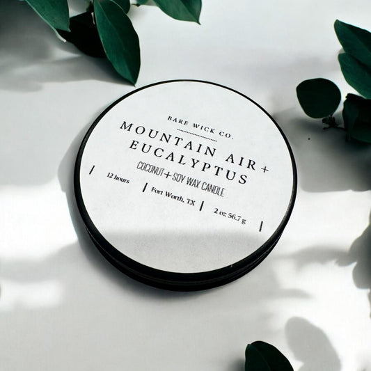 Mountain Air + Eucalyptus 2 oz Candle