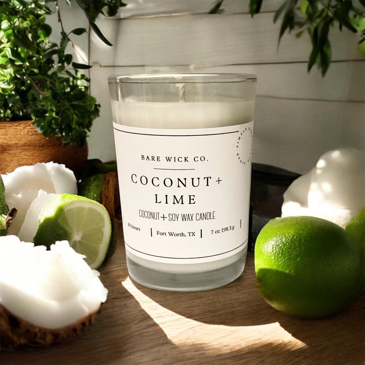 Coconut + Lime 7 oz Candle