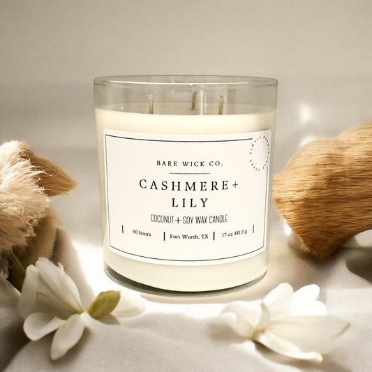 Cashmere + Lily 17 oz Candle