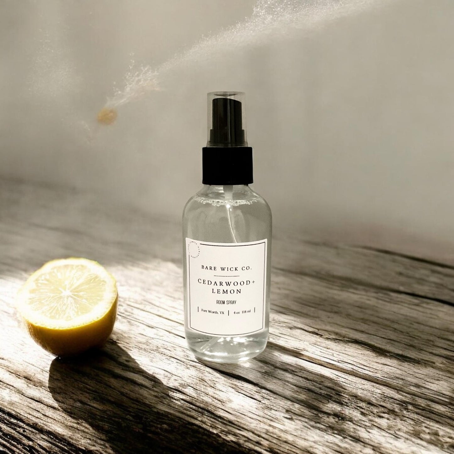 Cedarwood + Lemon 4 oz Room Spray