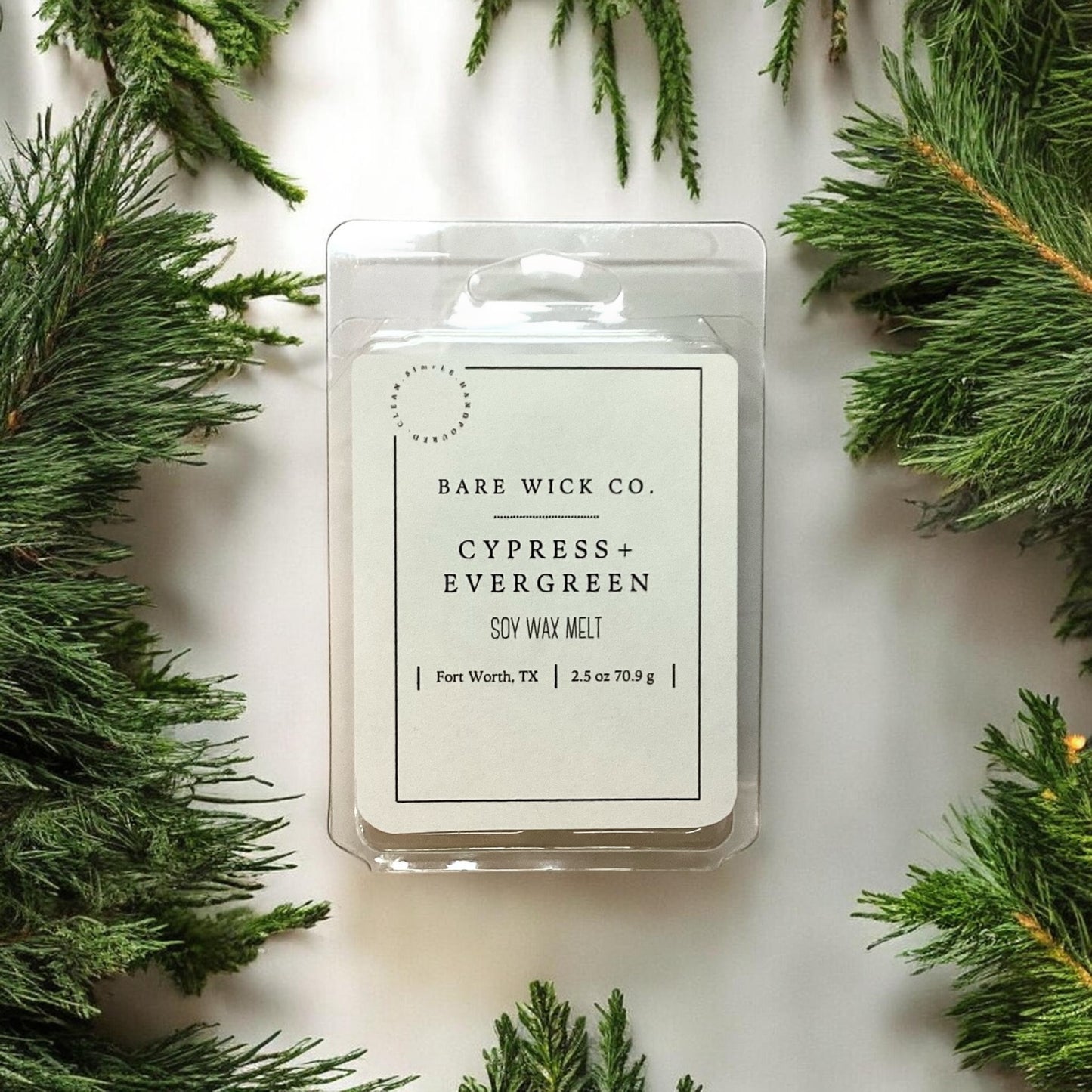 Cypress + Evergreen 2.5 oz Wax Melt