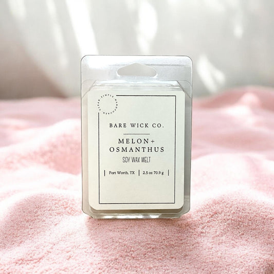 Melon + Osmanthus Bergamot 2.5 oz Wax Melt