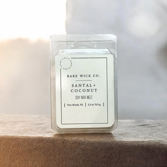 Santal + Coconut 2.5 oz Wax Melt