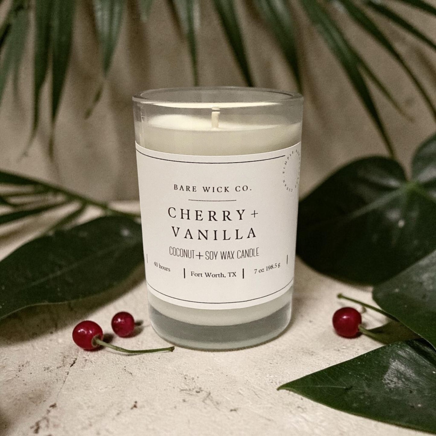 Cherry + Vanilla 7 oz Candle