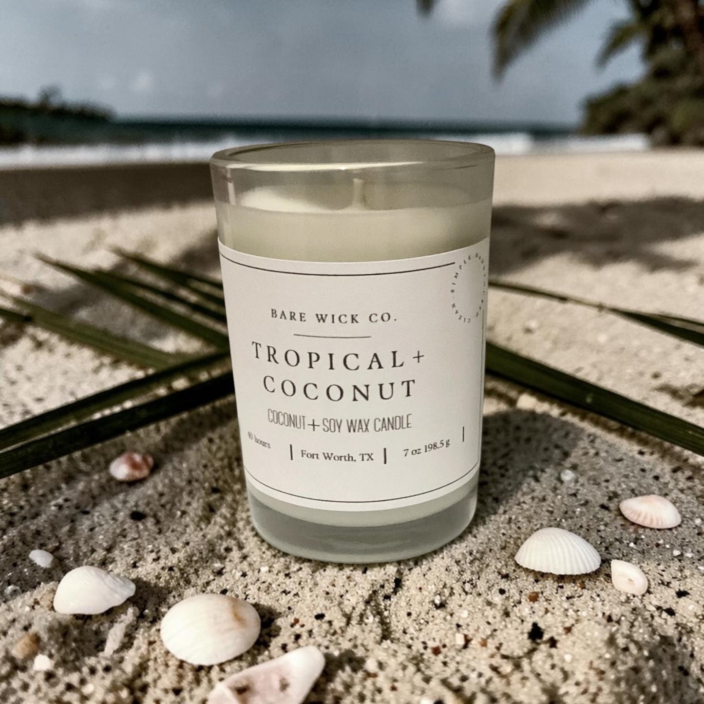 Tropical + Coconut 7 oz Candle