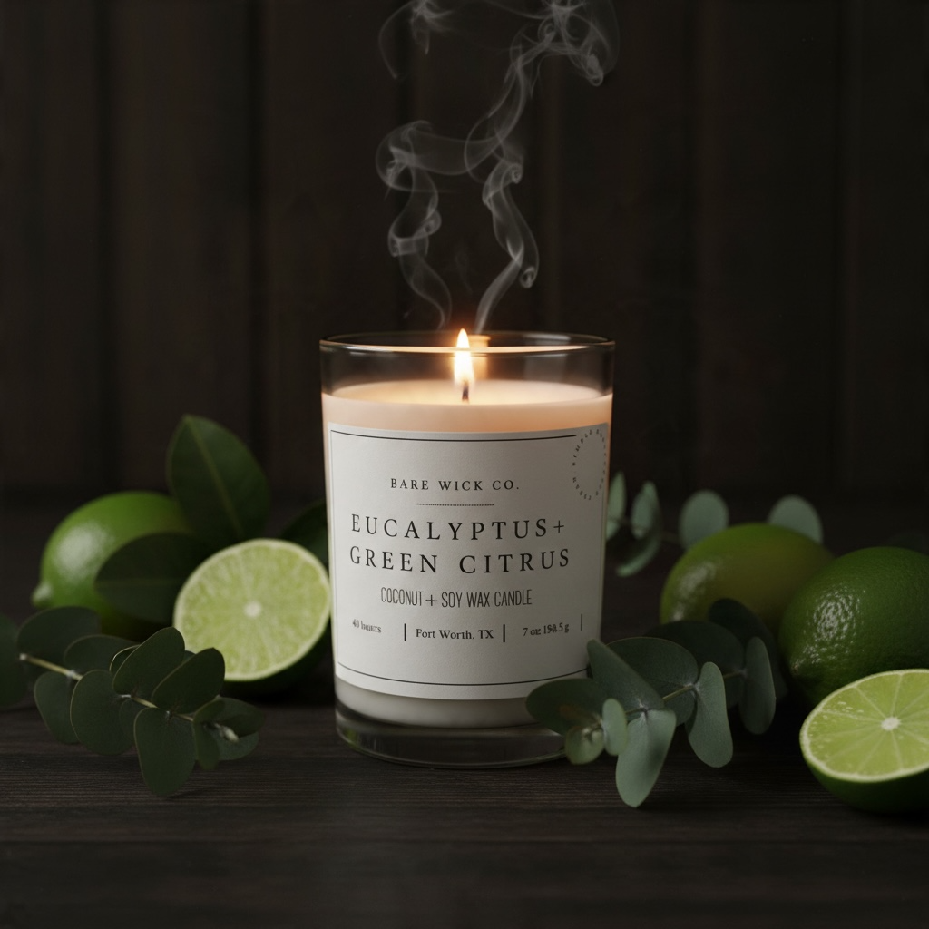 Eucalyptus + Green Citrus 7 oz Candle